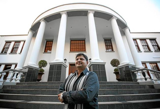 Atul Gupta at his home in Saxonwold in Johannesburg. File photo