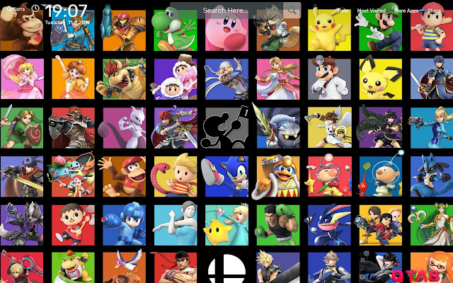 Super Smash Bros Ultimate Wallpapers New Tab