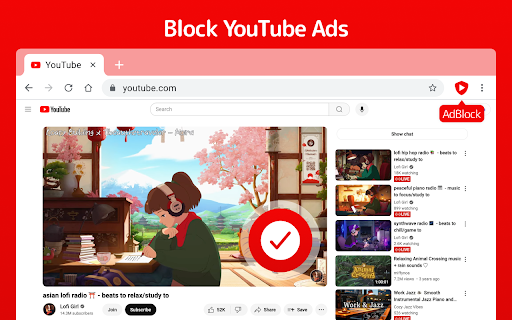 AdBlock Max: Ad Blocker for YouTube