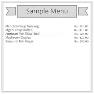 Too Much Punjabi menu 3