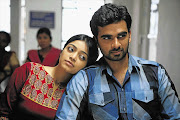 ENGAGING: Janani Iyer and Ashok Selvan play the leads in 'Thegidi'