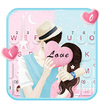 Cover Image of 下载 Romantic Couple Love Keyboard Theme 1.0 APK