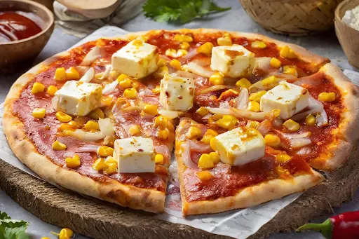 Paneer And Corn Pizza [8 Inches]