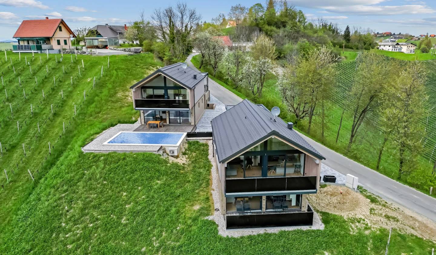 Vignoble avec piscine Glanz an der Weinstraße