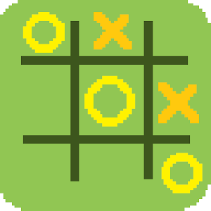simple tictoktoe logo