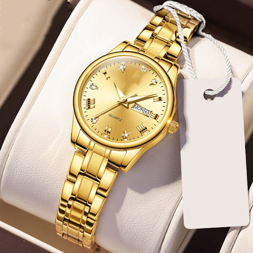Title 7, Diamond embedded fashion waterproof luminous qu...