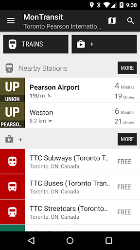 Union Pearson Express Train -…