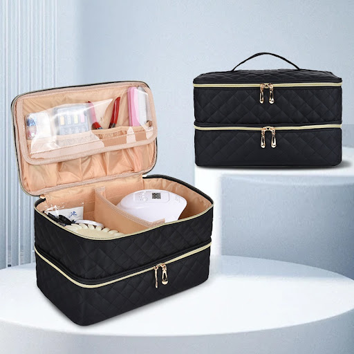 Title 11, Double-Layer Manicure Implement Storage Bag