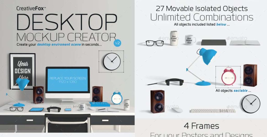 Download Best And Top Selling Mockup Templates For Desktop Of 2020 Nicheaddons PSD Mockup Templates