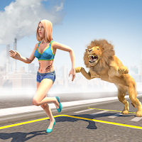 Angry Lion City Attack  Animal Hunting Simulator