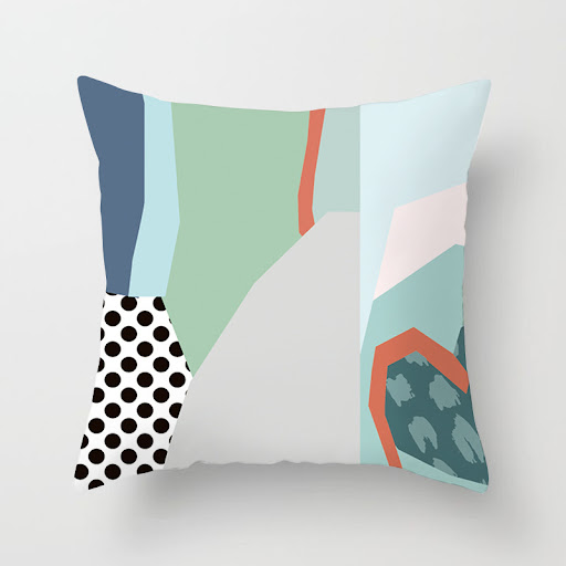 Title 21, Decorative Pillowcase Creative Geometric Polyes...