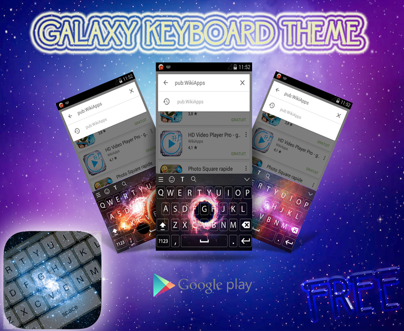 Galaxy Keyboard Theme 2016 Screen 2