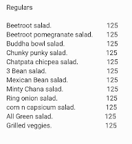 Healthy Bites menu 1