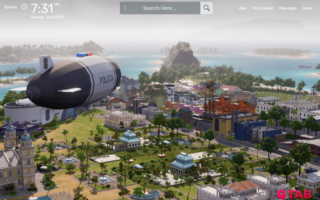 Tropico 6 Wallpapers HD Theme