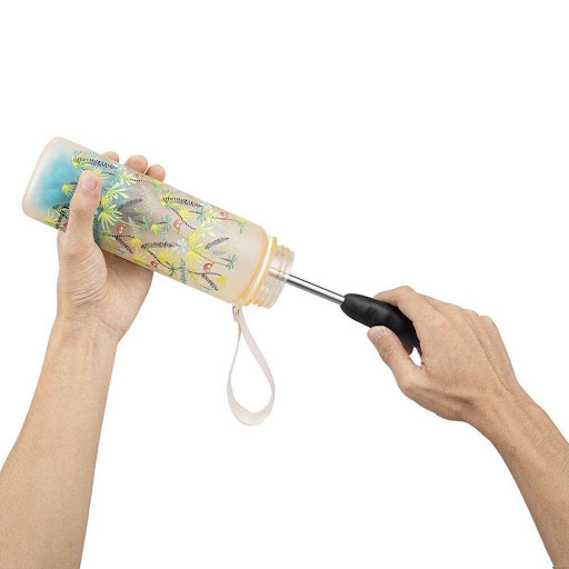 Title 16, Single Kitchen Cleaning Glass Nylon Brush Effec...
