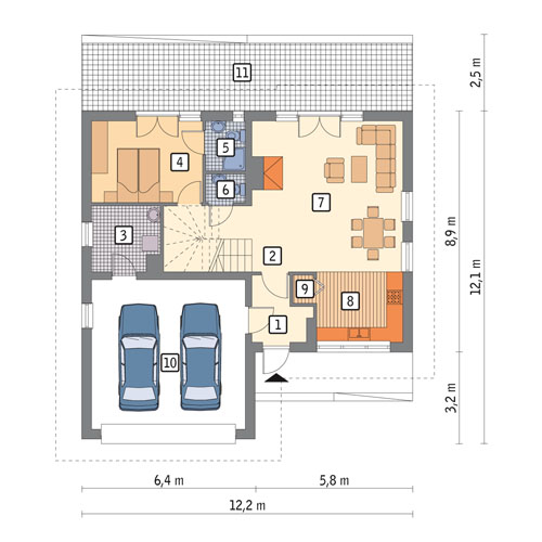 Racjonalny - C221 - Rzut parteru