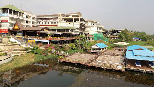 A bridge over a river in Thailand 2016