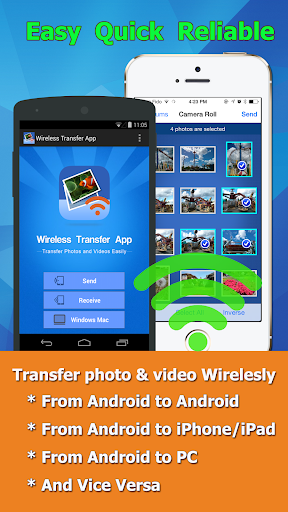 Screenshot Wireless Transfer App