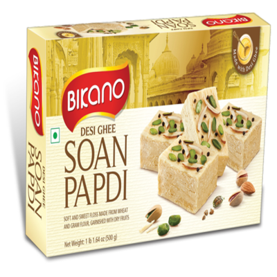 Soan Papdi Desi Ghee - 500g