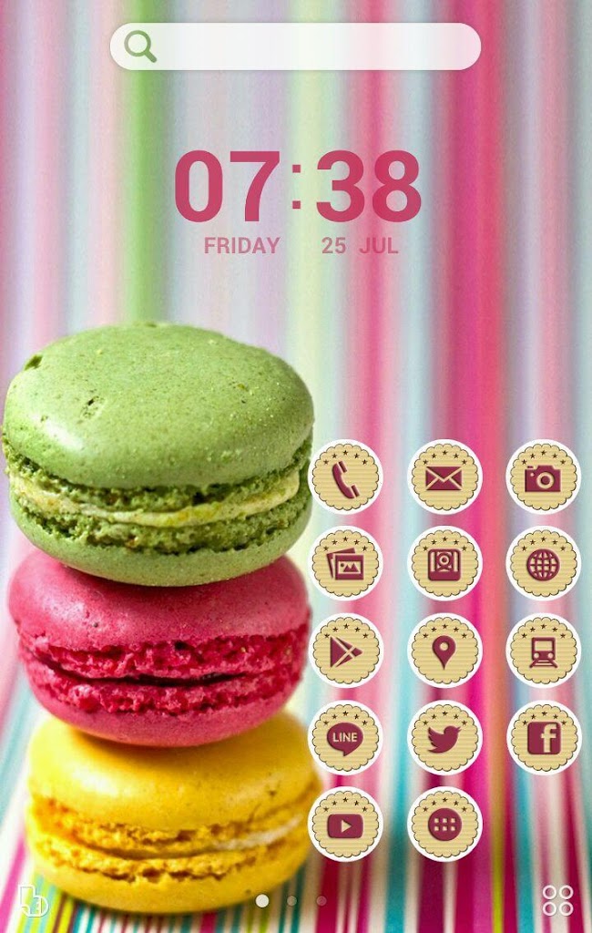 マカロン壁紙きせかえ 1 0 Apk Download Jp Co Yahoo Android Buzzhome Theme Popmacaron1024 Apk Free