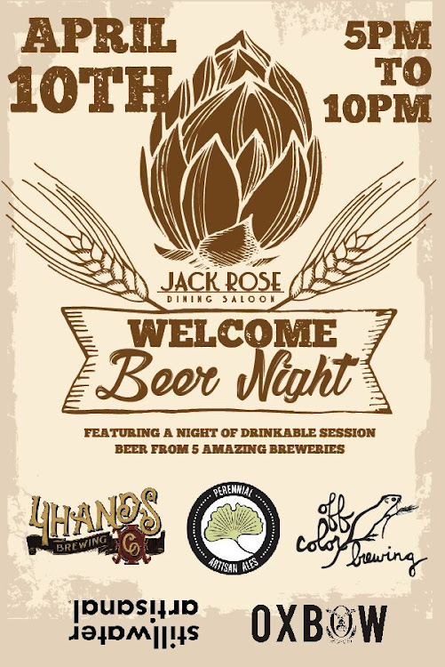 Logo for Welcome Beer Night: CBC at Jack Rose