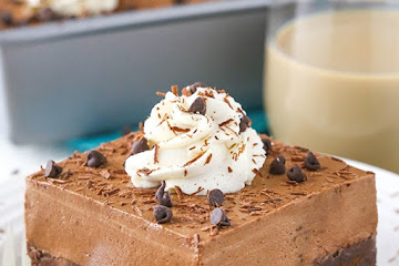 Baileys Chocolate Mousse Brownie Cake