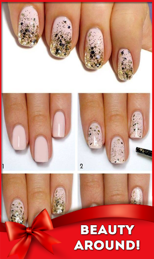 Manicure favorite hearts