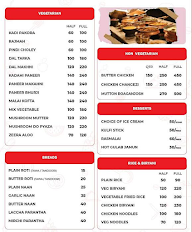 Roti Chah menu 2