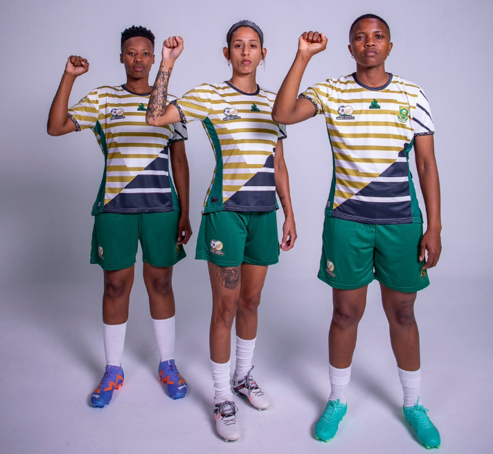 Bafana Bafana and Banyana Banyana technical sponsor Le Coq Sportif has released images of the national team’s alternate kit.