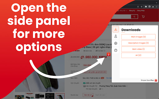 Shopee Save Plus - Download Images & Videos