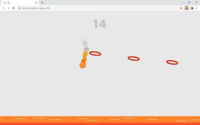 Flappy Basketball Game chrome extension