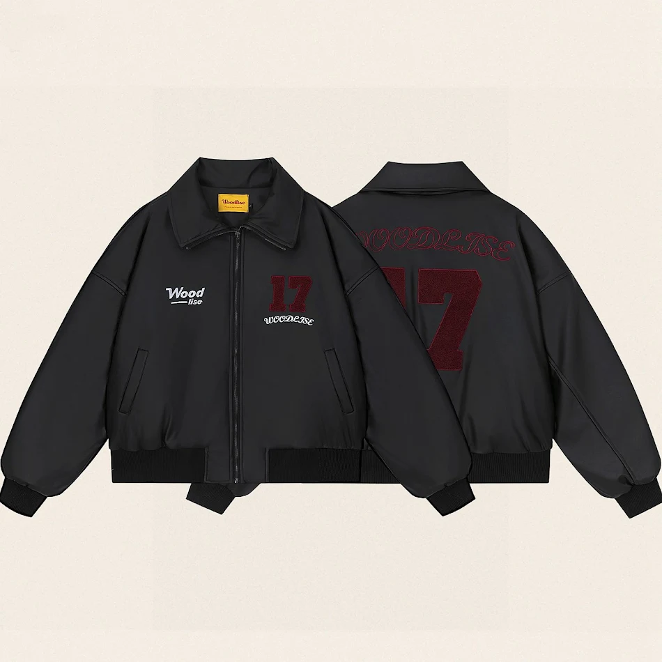 Retro Biker's Pilot Jacket Coat Thick Mid-length. Warm and durable coat for motorcycle riders. Comfortable and stylish f