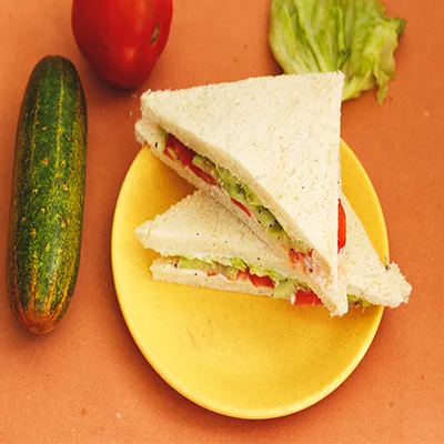 Cucumber & Tomato Sandwich
