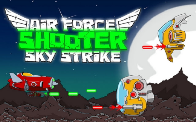 Air Force Shooter Sky Strike chrome extension