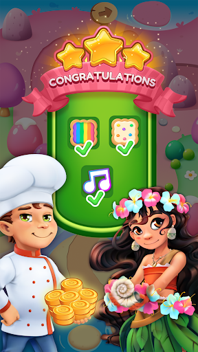 Cake Crush: Merge 2048 Puzzle Match Sugar Friends