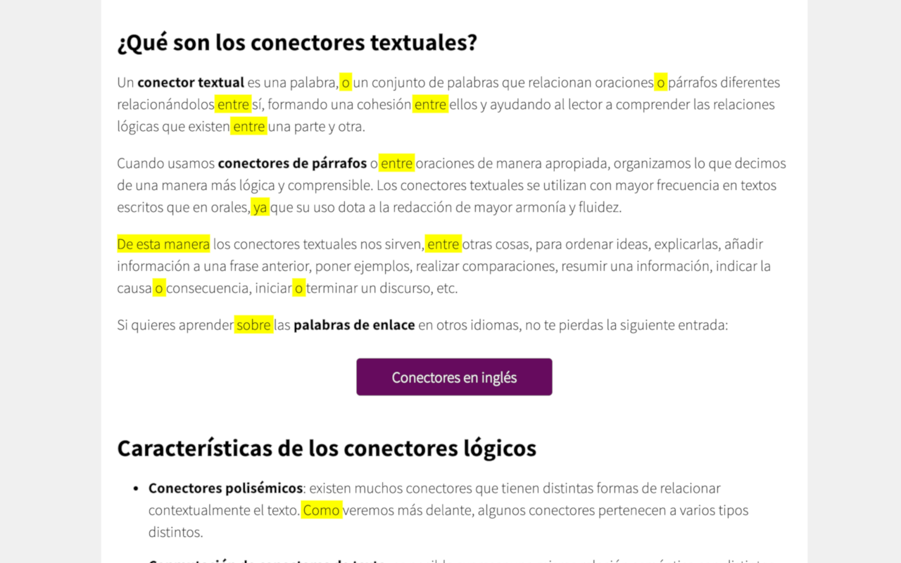 Conectores Textuales Preview image 0