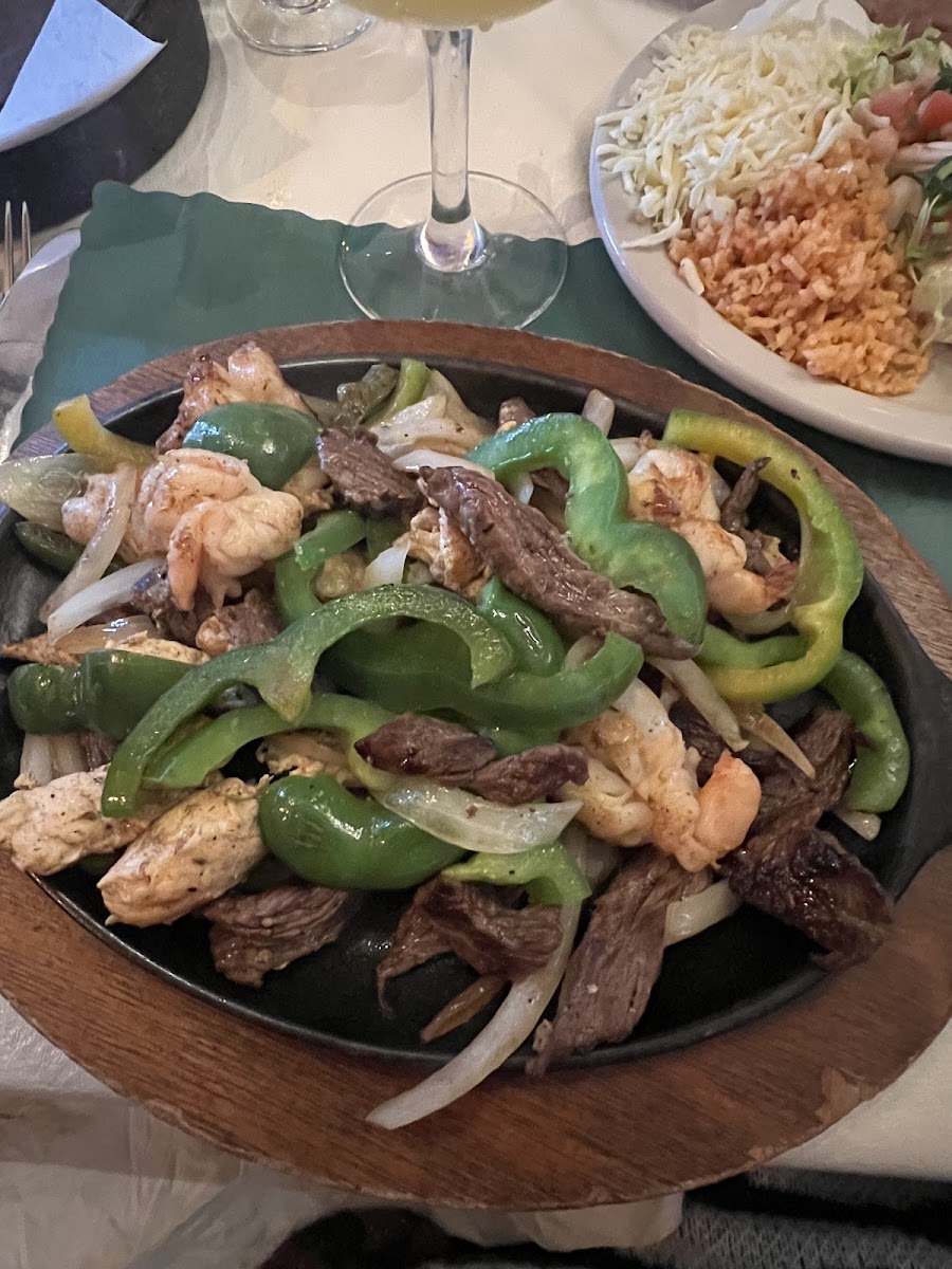 combo fajitas