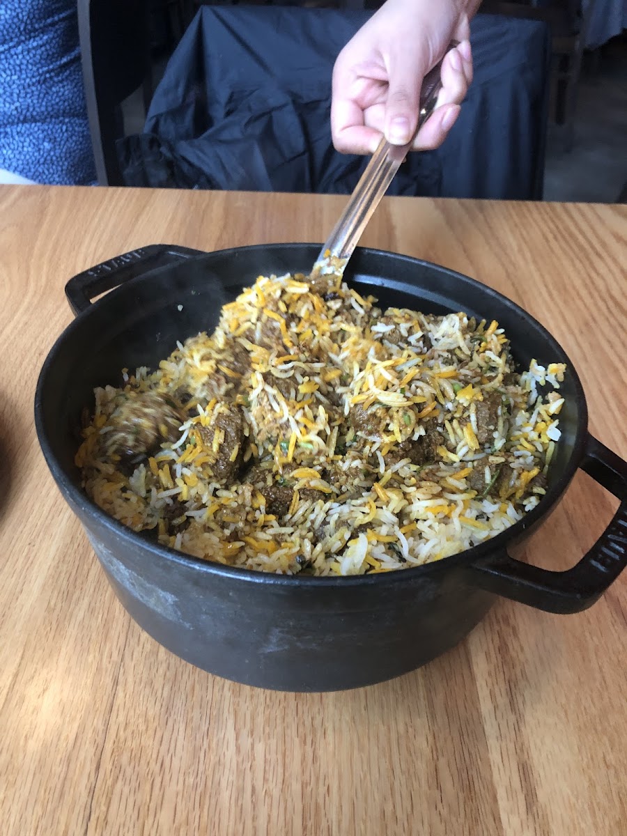 Yak Biryani