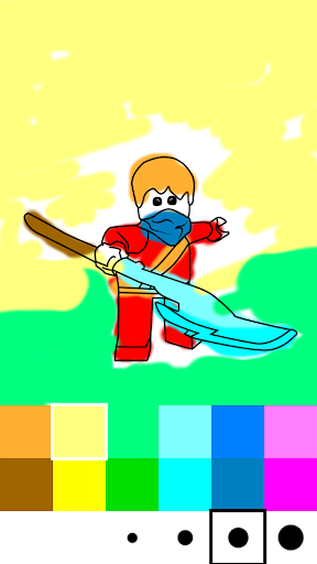 Go Paint Coloring Ninja Kids