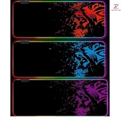 Lót Chuột Rgb, Pad Chuột Cỡ Lớn 800X300X4Mm, Miếng Lót Bàn Phim Gaming Led Rgb Sáng Viên Độ Dầy 4Mm