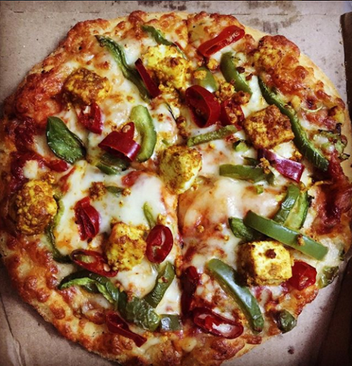 Malai Paneer Tikka Pizza