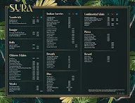 Ssura Cocktails And Cuisines menu 2