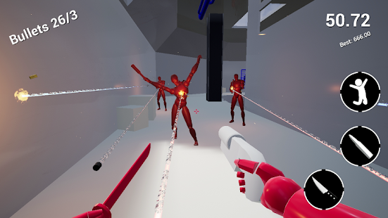 SuperHot the Slow Motion FPS game 1.0 APK + Мод (Бесконечные деньги) за Android