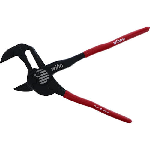 Wiha Classic Grip V-Jaw Tongue and Groove Pliers, 10.25"