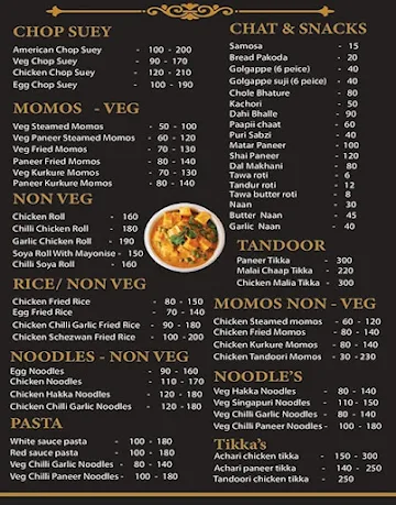 Yum Yum Bite menu 