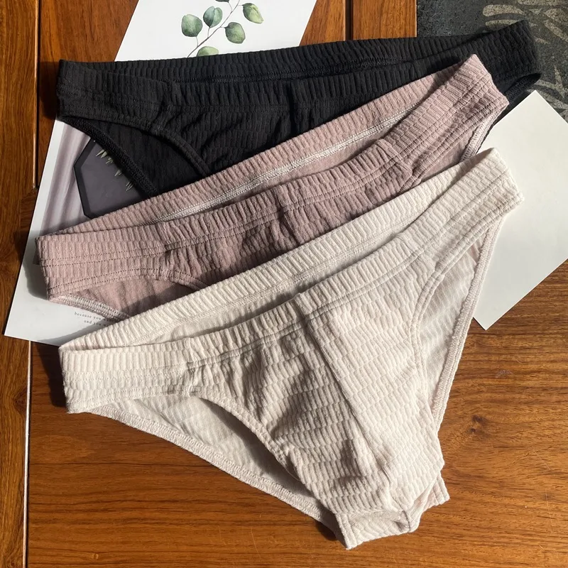 Title 5, Sous-vêtements Triangle Homme en Coton Pur Shor...