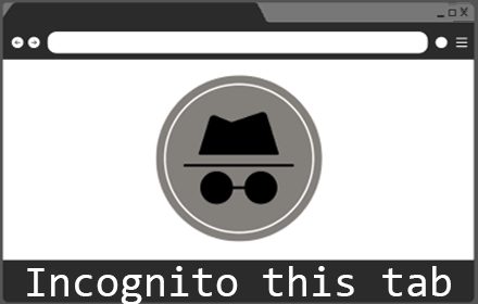 Open incognito tab small promo image