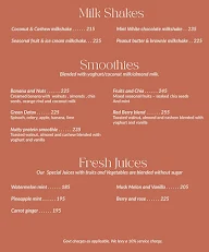 Sobremesa - Bakehouse Cafe Kitchen menu 1