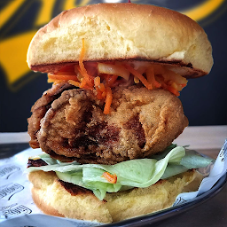 Classic Fried Oyster Mushroom Sandwich