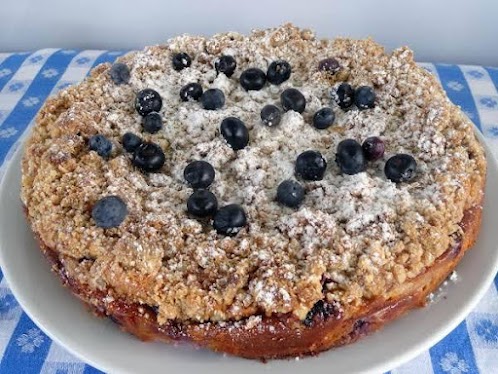 Blueberry Brunch Cheesecake